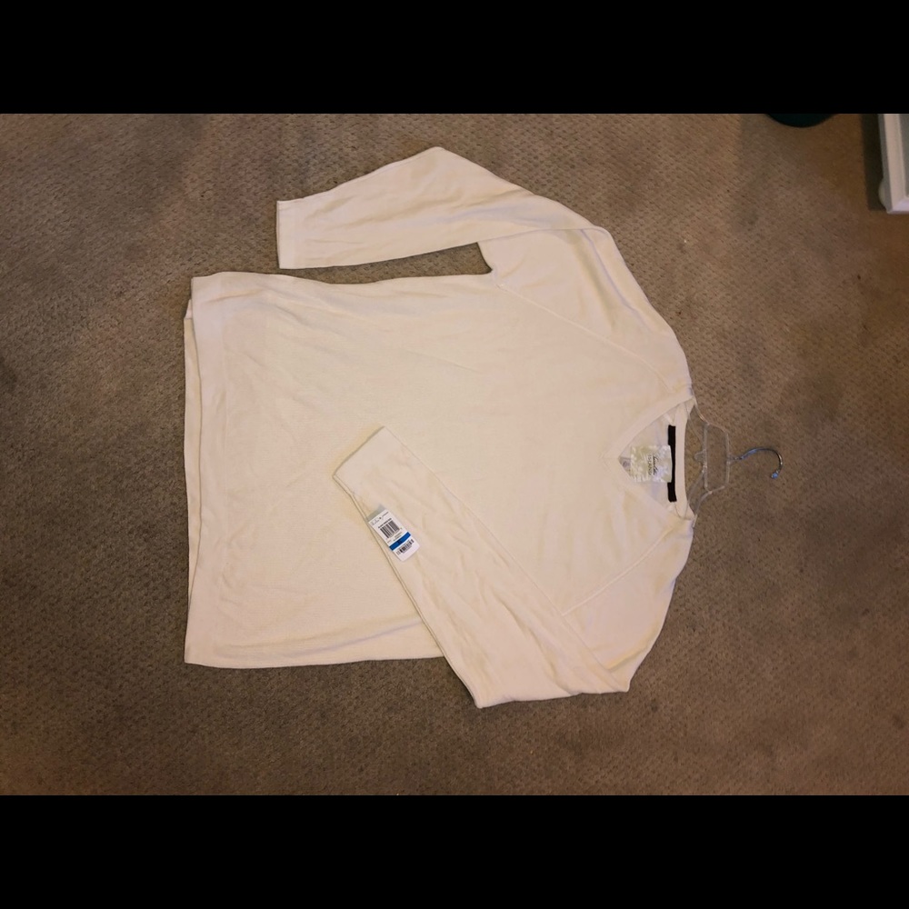 cream sweater from tasso elba island